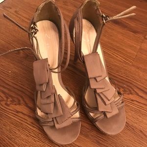 Brown/beige high heels! Never worn! Size 39/9!